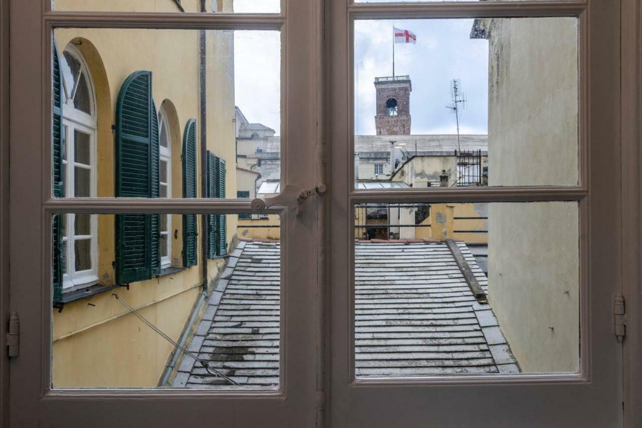 Joivy Elegant Flat For 7, In The Heart Of Genoa Apartman Kültér fotó