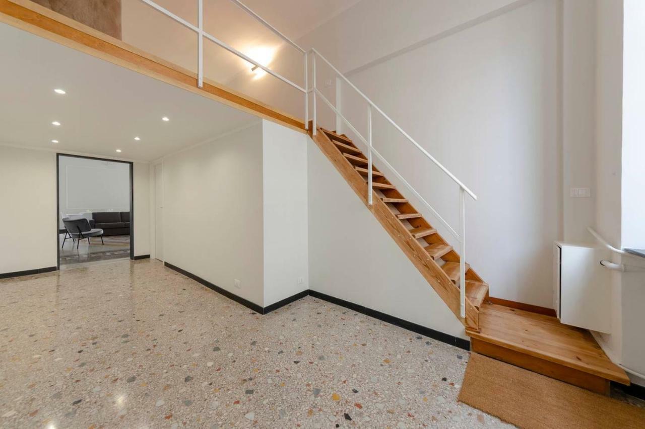 Joivy Elegant Flat For 7, In The Heart Of Genoa Apartman Kültér fotó